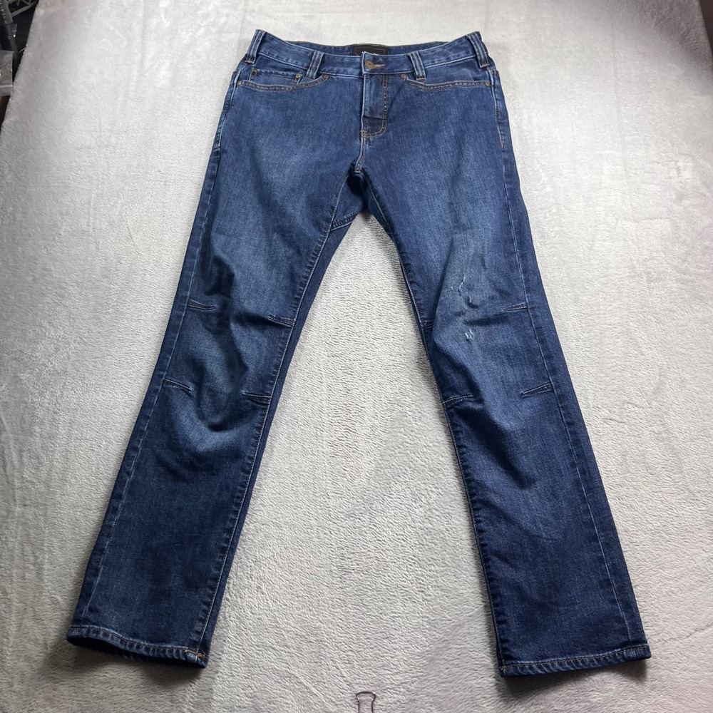 Vertx Defiance Tactical Jeans Mens 32x32 Dark Wash Blue Straight Leg Denim